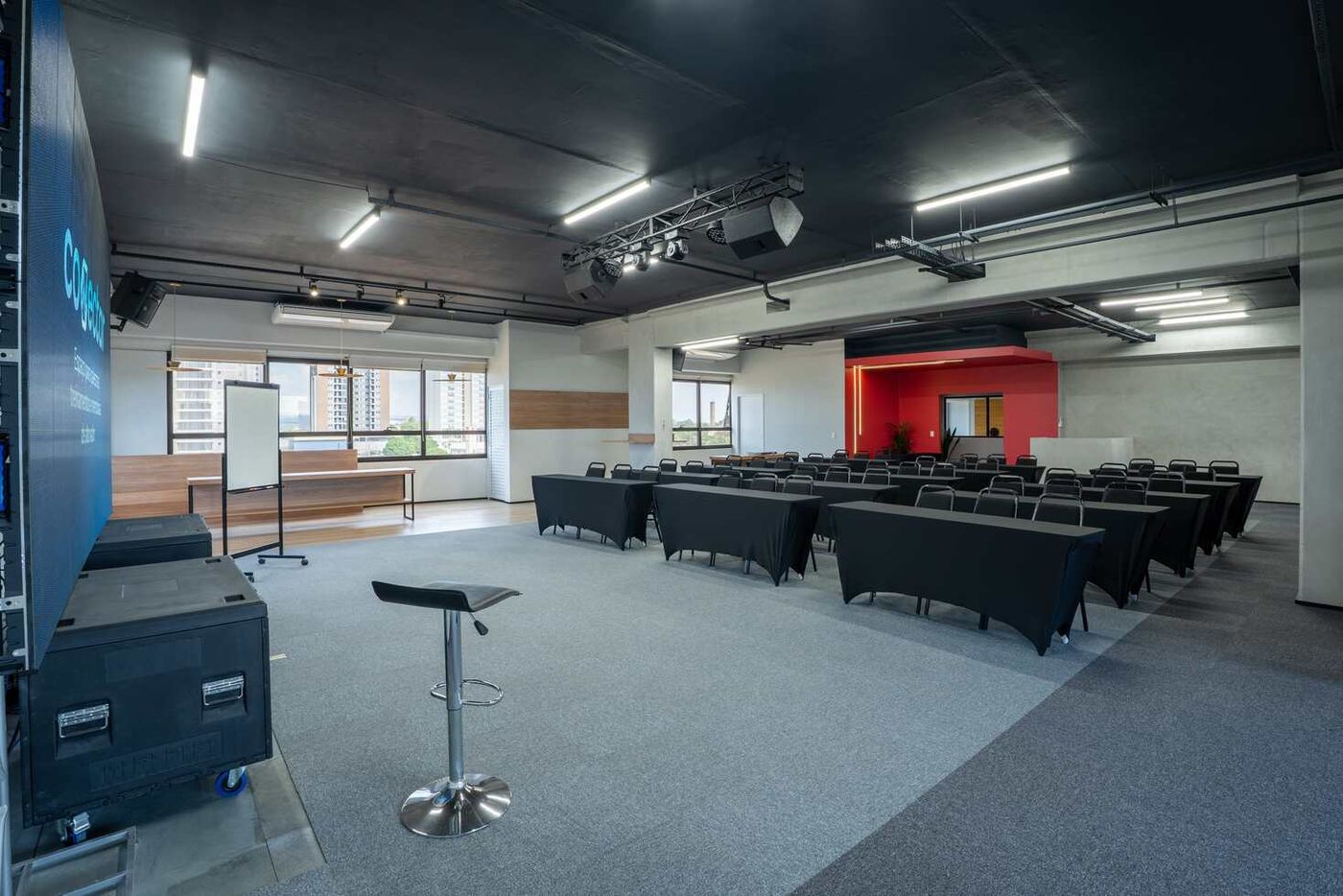 Auditório climatizado para eventos em Sorocaba